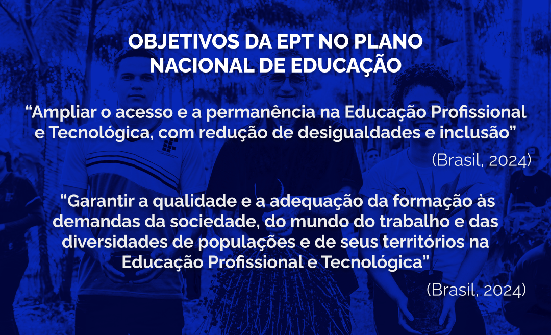 Objetivos da EPT no Plano Nacional de Educação
